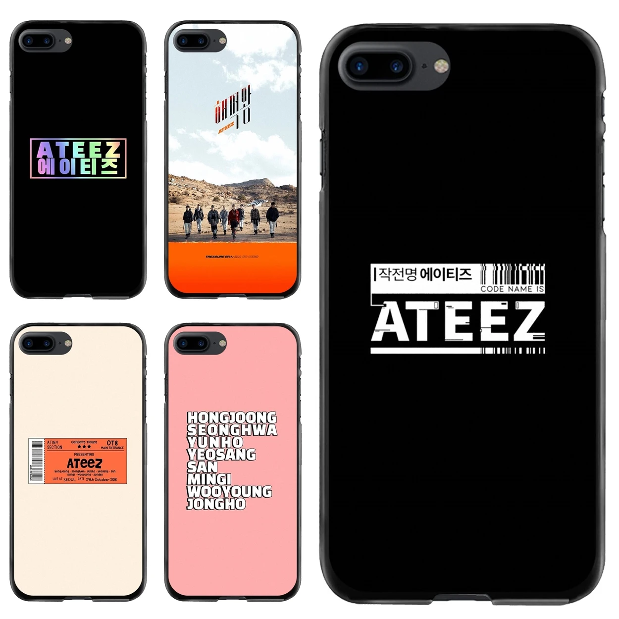 Hard Phone Bag Case For iPod Touch iPhone 11 12 Pro MAX 4S 5 5S SE 6 6S 7 8 Plus X XR XS KPOP ATEEZ Logo
Hard Phone Bag Case For iPod Touch iPhone 11 12 Pro MAX 4S 5 5S SE 6 6S 7 8 Plus X XR XS KPOP ATEEZ Logo