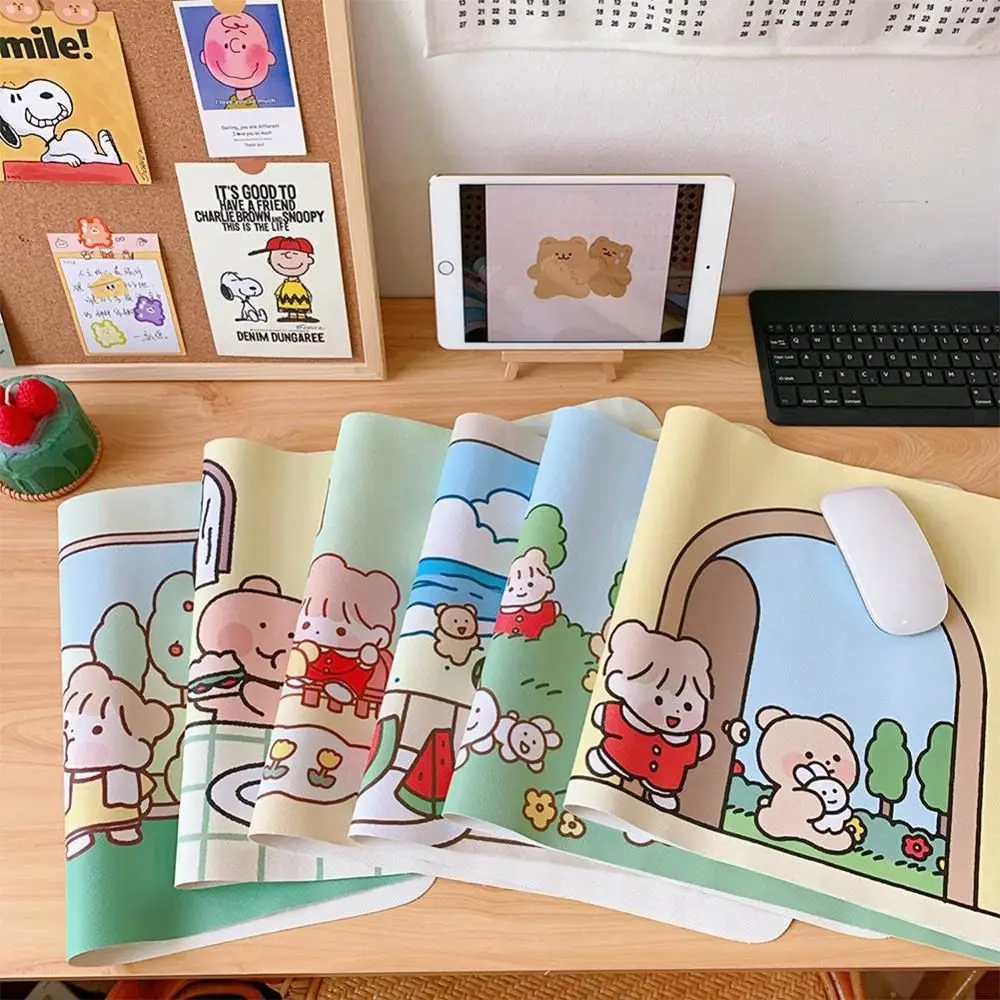 Mouse Pad Cartoon Hand-Painted Little Girl Oversized Waterproof Lock Edge Game Mouse Pad Computer Keyboard Non-Slip Table Pad
Mouse Pad Cartoon Hand-Painted Little Girl Oversized Waterproof Lock Edge Game Mouse Pad Computer Keyboard Non-Slip Table Pad