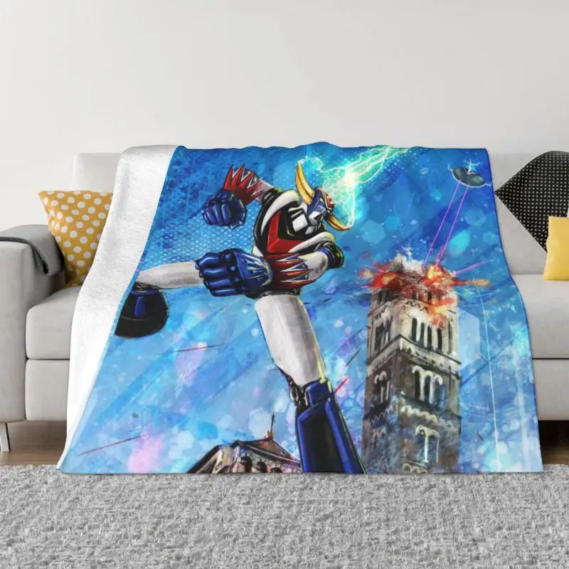 Grendizer Lucca Blanket 3D Printed Soft Flannel Fleece Warm UFO Robot Goldrake Throw Blankets for Travel Bed Couch Quilt
Grendizer Lucca Blanket 3D Printed Soft Flannel Fleece Warm UFO Robot Goldrake Throw Blankets for Travel Bed Couch Quilt