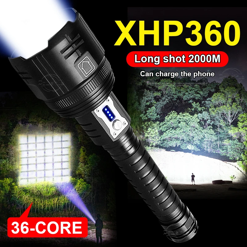 НОВЫЙ XHP360 Мощный светодиодный фонарик Перезаряжаемый фонарик Usb Мощный тактический фонарик Охотничий фонарь Водонепроницаемый ручной фон...
НОВЫЙ XHP360 Мощный светодиодный фонарик Перезаряжаемый фонарик Usb Мощный тактический фонарик Охотничий фонарь Водонепроницаемый ручной фон...
