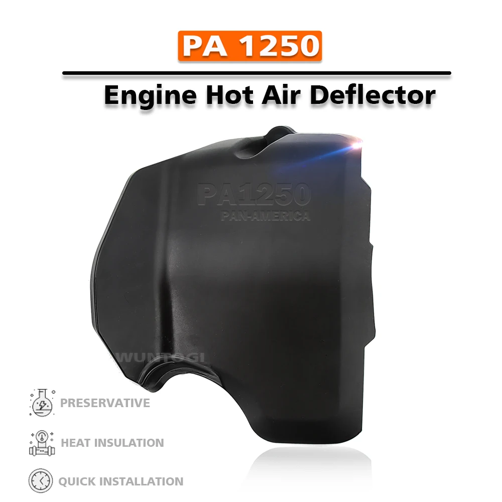 Тепловой экран для двигателя для Pan America 1250 PA 1250 S 21-22, дефлектор выхлопной системы мотоцикла, спойлер, дефлектор горячего воздуха
Тепловой экран для двигателя для Pan America 1250 PA 1250 S 21-22, дефлектор выхлопной системы мотоцикла, спойлер, дефлектор горячего воздуха
