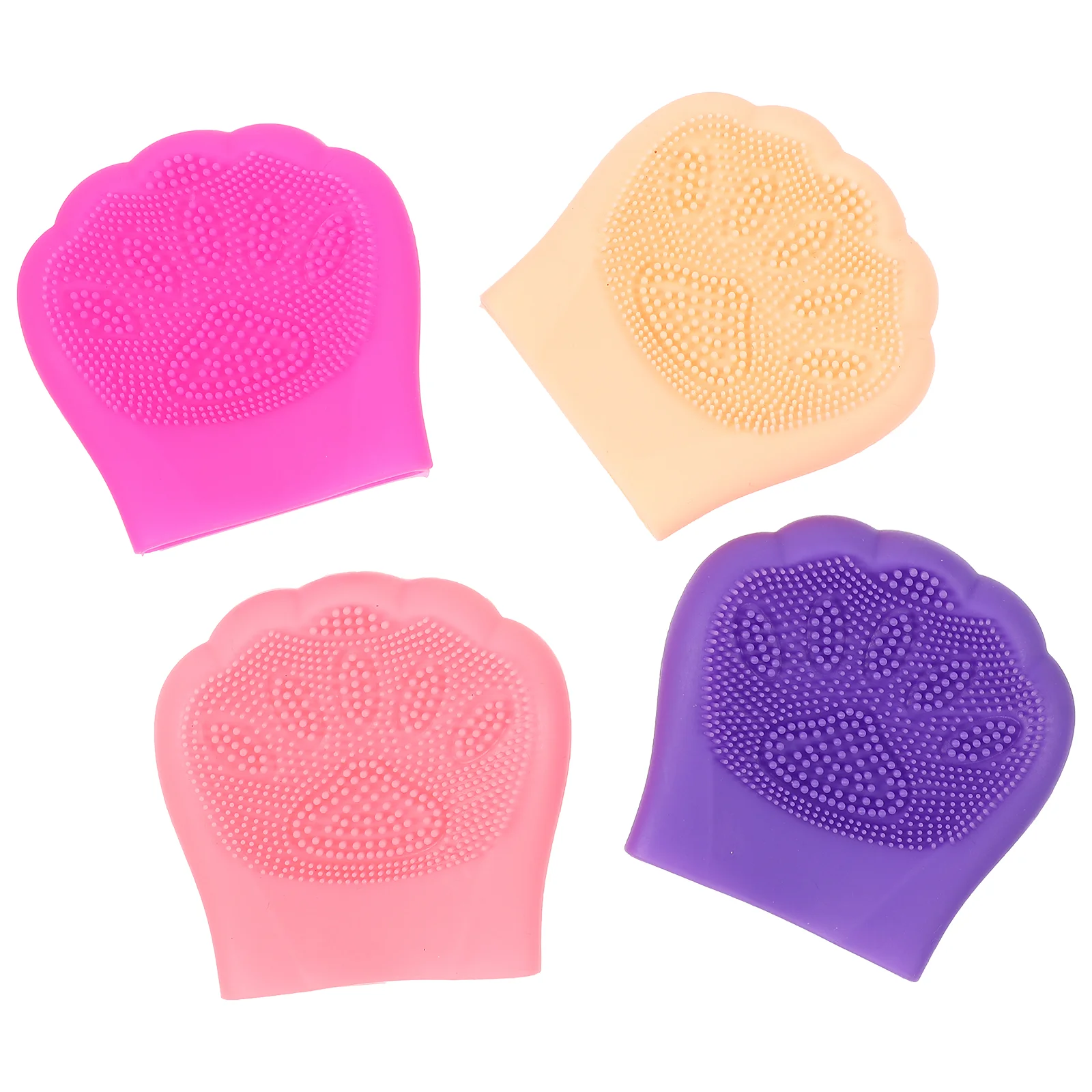 4Pcs Silicone Facial Brushes Face Cleaning Brushes Cat Paw Shaped Brushes
4Pcs Silicone Facial Brushes Face Cleaning Brushes Cat Paw Shaped Brushes