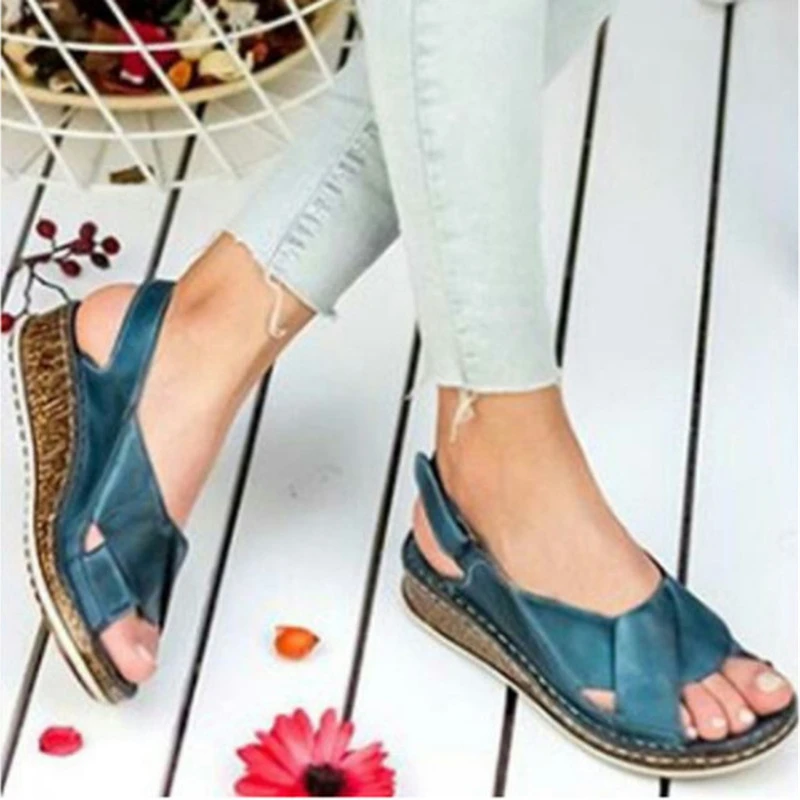 New Summer Sandals For Women Shoes Retro Slip On Cork Leather Ladies Sandals Beach Slipper Sandals Women
New Summer Sandals For Women Shoes Retro Slip On Cork Leather Ladies Sandals Beach Slipper Sandals Women