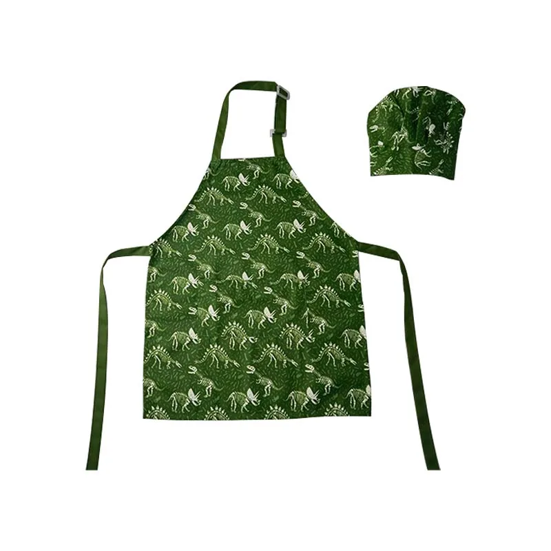 Высококачественный рекламный водонепроницаемый грязеотталкивающий Детский фартук с зеленым мультяшным рисунком
Высококачественный рекламный водонепроницаемый грязеотталкивающий Детский фартук с зеленым мультяшным рисунком