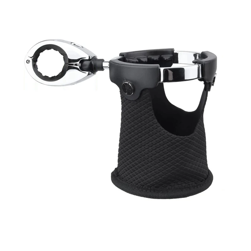 

Motorcycle Cup Holder With 360°Swivel Ball-Mount For Bike/ATV/Harley/Kayak/Canoe/Walker