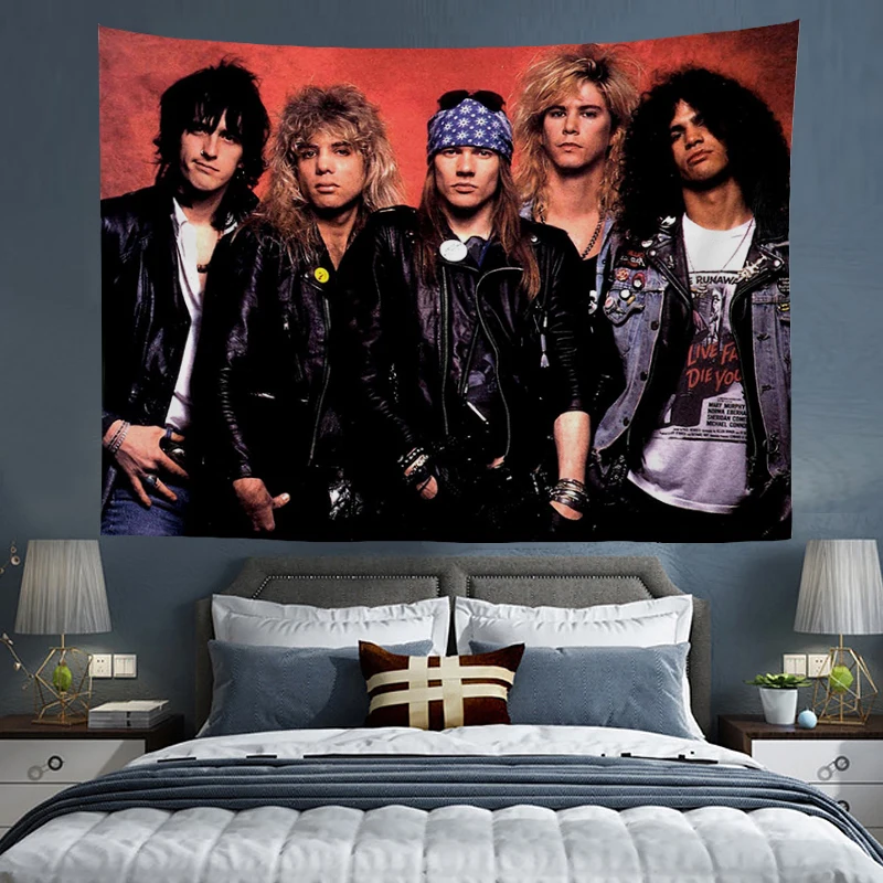 Guns N' Roses Tapestry Wall Art Decor Decoration Bedroom Aesthetic Room Home Decorative Paintings Boho Textile Garden
Guns N' Roses Tapestry Wall Art Decor Decoration Bedroom Aesthetic Room Home Decorative Paintings Boho Textile Garden