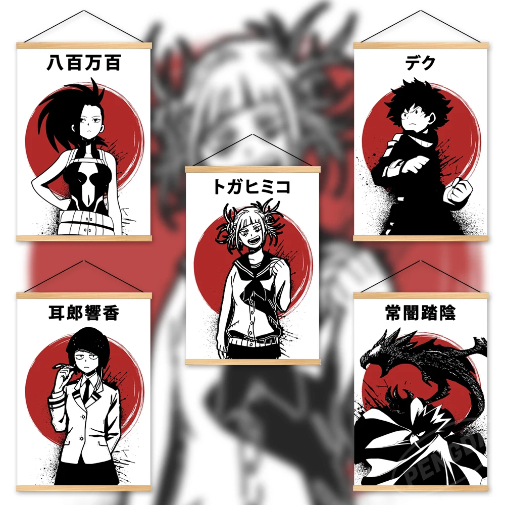 Poster Anime Canvas My Hero Academia Print Jiro Kyoka Painting Wall Art Kirishima Eijiro Picture Home Decor Izuku Hanging Wooden
Poster Anime Canvas My Hero Academia Print Jiro Kyoka Painting Wall Art Kirishima Eijiro Picture Home Decor Izuku Hanging Wooden