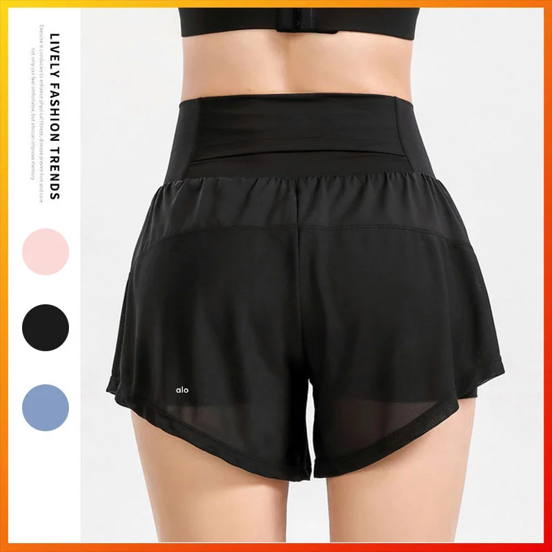 Alo Yoga 2022 Summer Women's Sexy High Waist Shorts Mesh Breathable Moisture Absorption 3-color Sports Fitness Running 1841
Alo Yoga 2022 Summer Women's Sexy High Waist Shorts Mesh Breathable Moisture Absorption 3-color Sports Fitness Running 1841