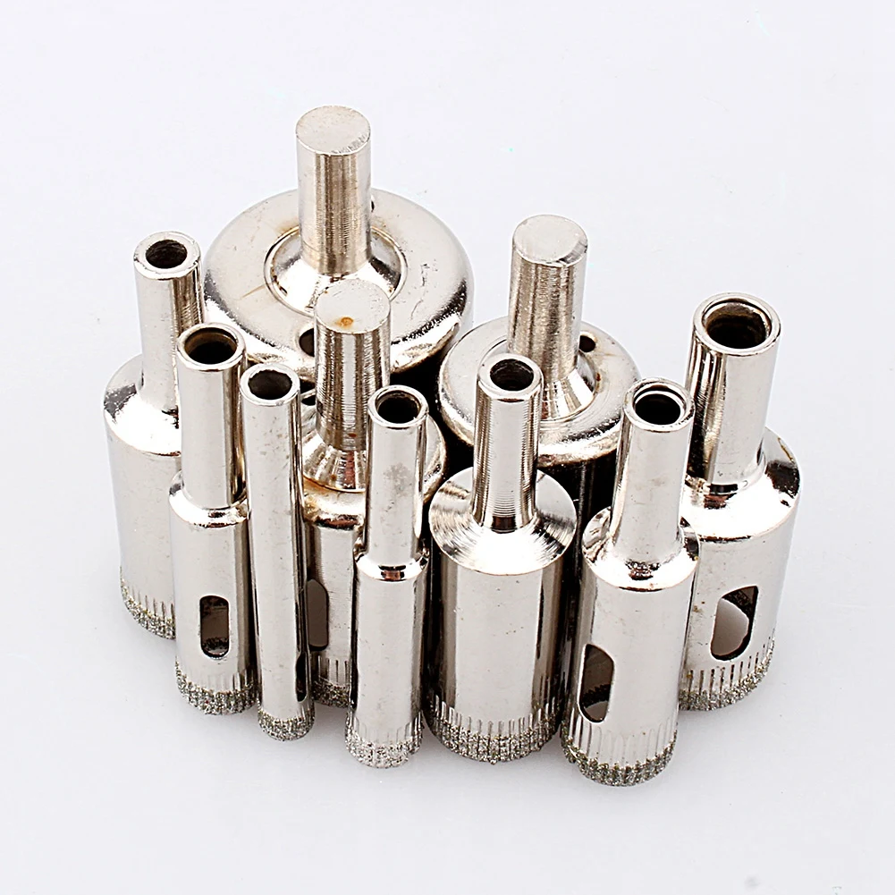 Diamond Hole Saw Drill Bit Set,10 PCS Diamond 6-30mm Hole Saw Tile Ceramic Glass Porcelain hollow
Diamond Hole Saw Drill Bit Set,10 PCS Diamond 6-30mm Hole Saw Tile Ceramic Glass Porcelain hollow