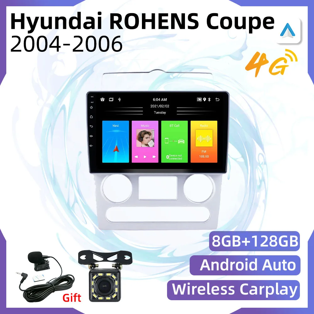 2 Din Android Car Stereo for Hyundai ROHENS Coupe 2004-2006 Car Video Auto Multimidia Player GPS WIFI BT Navigation Autoradio
2 Din Android Car Stereo for Hyundai ROHENS Coupe 2004-2006 Car Video Auto Multimidia Player GPS WIFI BT Navigation Autoradio