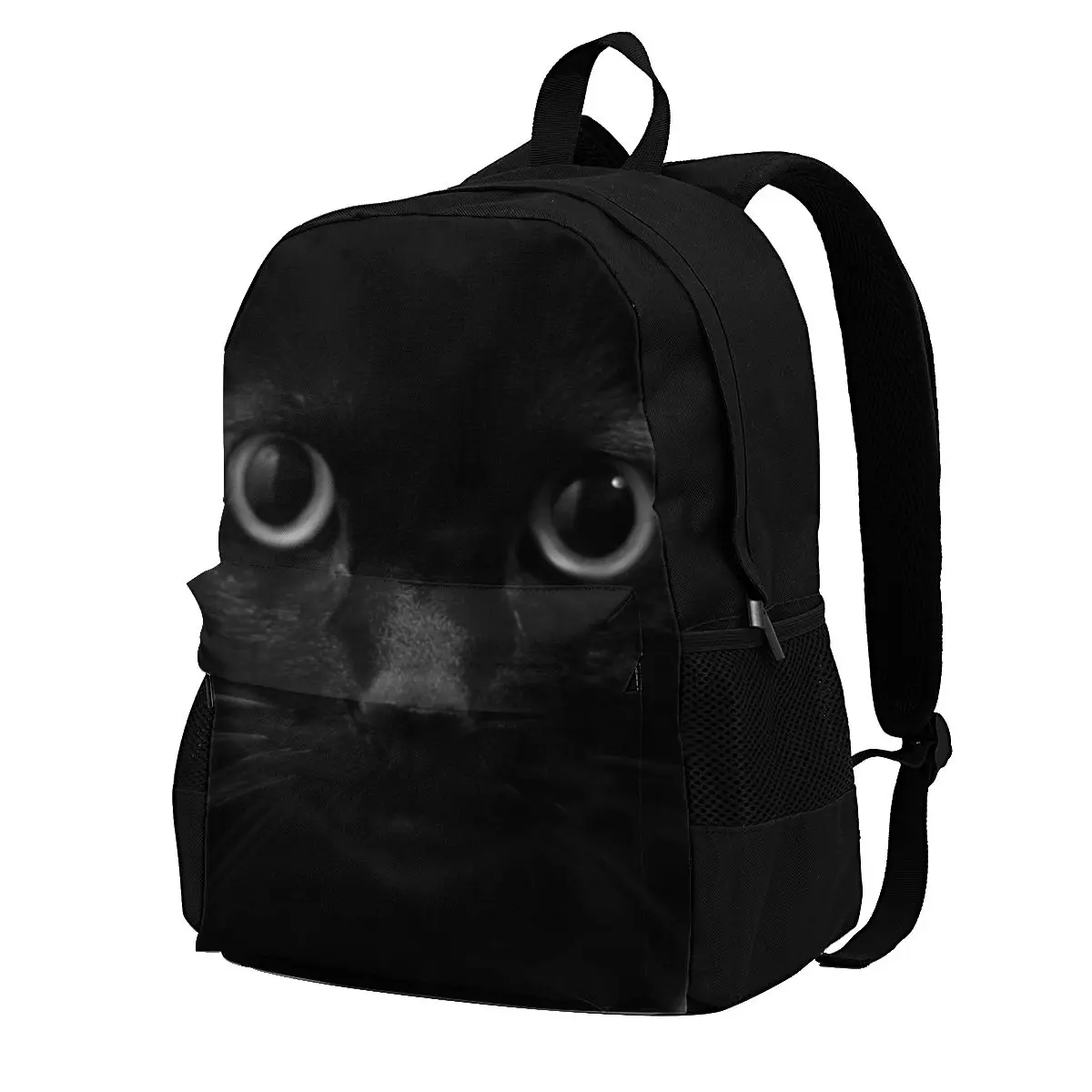 A Bean Black Cat Backpacks Peeking Stylish Polyester School Backpack Youth Print Bags
A Bean Black Cat Backpacks Peeking Stylish Polyester School Backpack Youth Print Bags