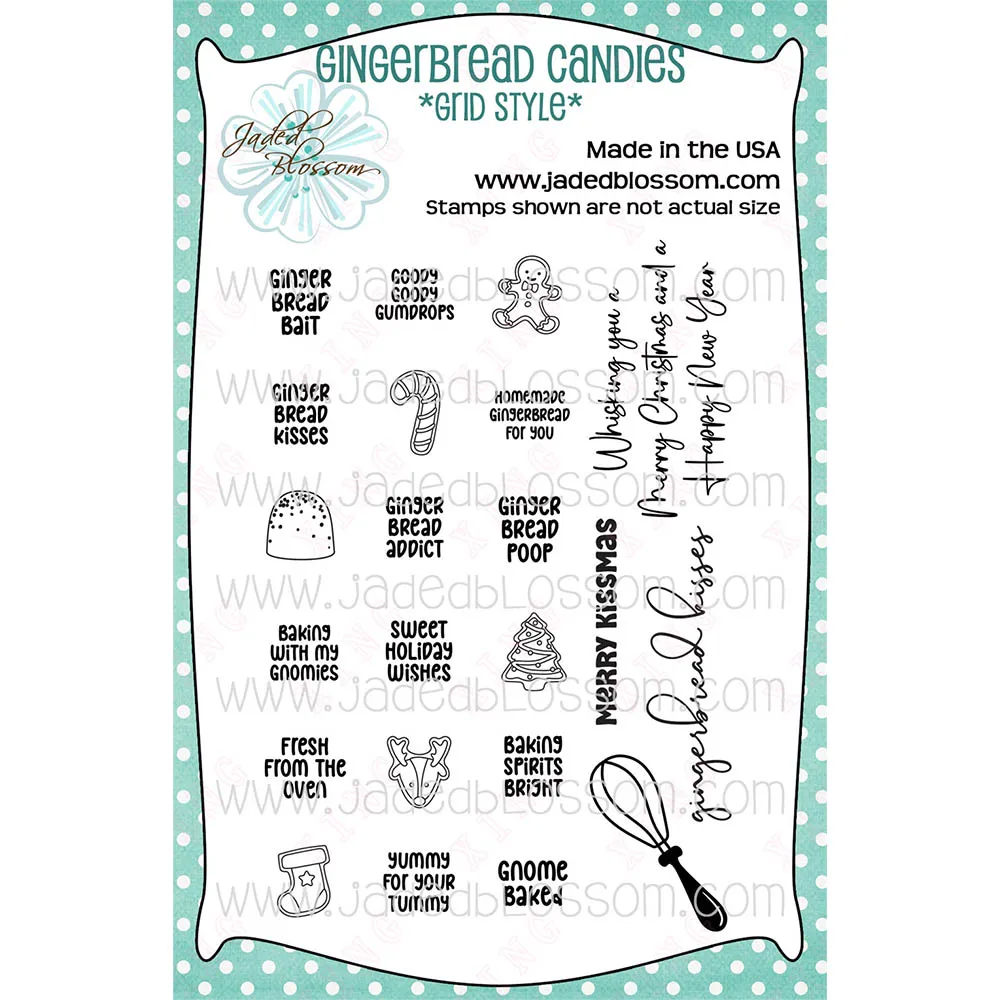 Clear Silicone Stamps Christmas Gingerbread Candies Cut Die 2022 Arrival Newest Scrapbook Diy Decoration Craft Embossing Stencil
Clear Silicone Stamps Christmas Gingerbread Candies Cut Die 2022 Arrival Newest Scrapbook Diy Decoration Craft Embossing Stencil