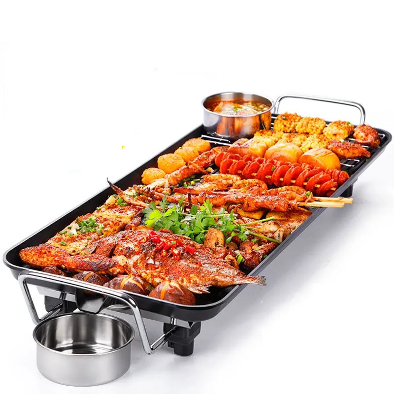 1300W Non Stick Electric BBQ Grill Smokeless Barbecue Machine 5-Level Adjustable Household Electric Grill Ovens Cooking Tools
1300W Non Stick Electric BBQ Grill Smokeless Barbecue Machine 5-Level Adjustable Household Electric Grill Ovens Cooking Tools
