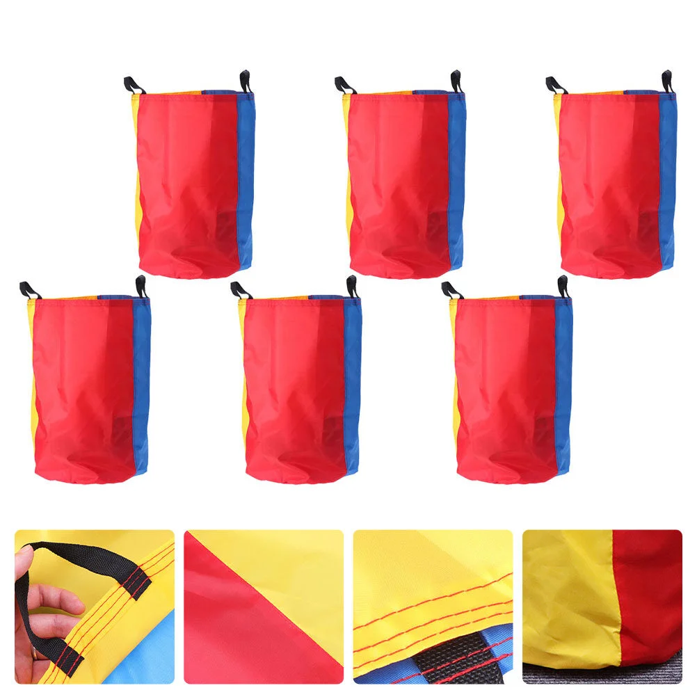 6 Pcs Jumping Bag Outdoor Lawn Game Props Colorful Race Bags Kids Egg Toys Supplies Team
6 Pcs Jumping Bag Outdoor Lawn Game Props Colorful Race Bags Kids Egg Toys Supplies Team