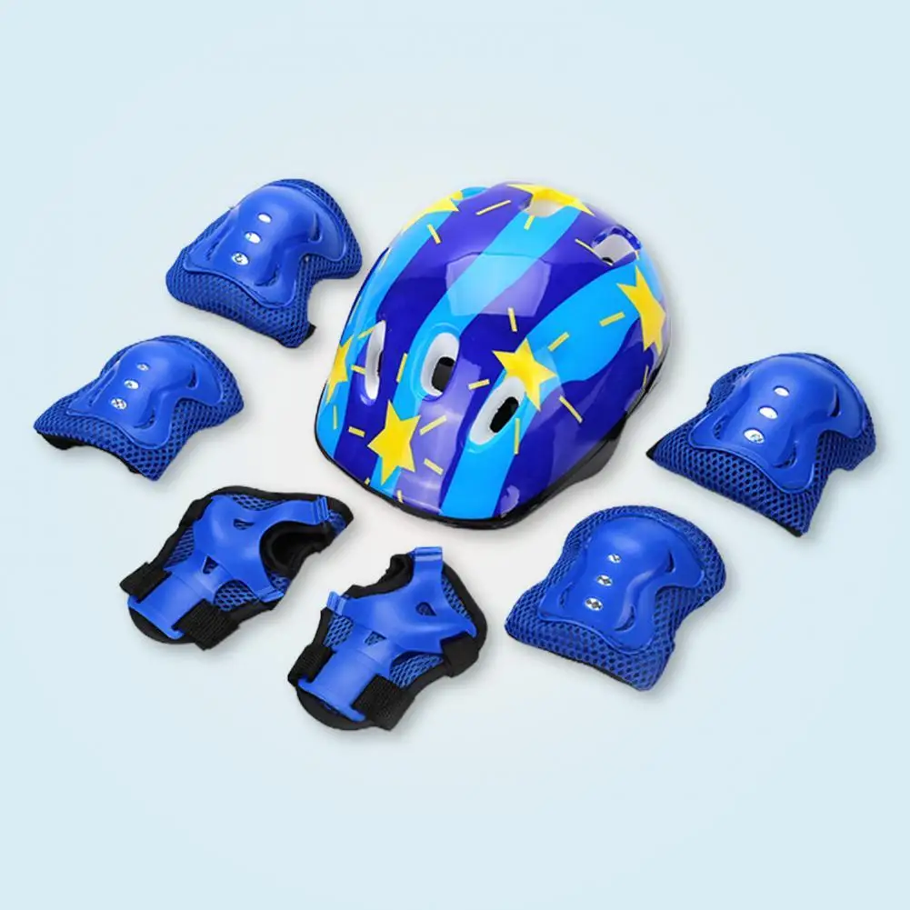 7Pcs/ Set Durable Protective Gear Elbow Palm Knee Pad Sandwich Mesh Kids Safety Knee Pad Wear Resistant for Children
7Pcs/ Set Durable Protective Gear Elbow Palm Knee Pad Sandwich Mesh Kids Safety Knee Pad Wear Resistant for Children