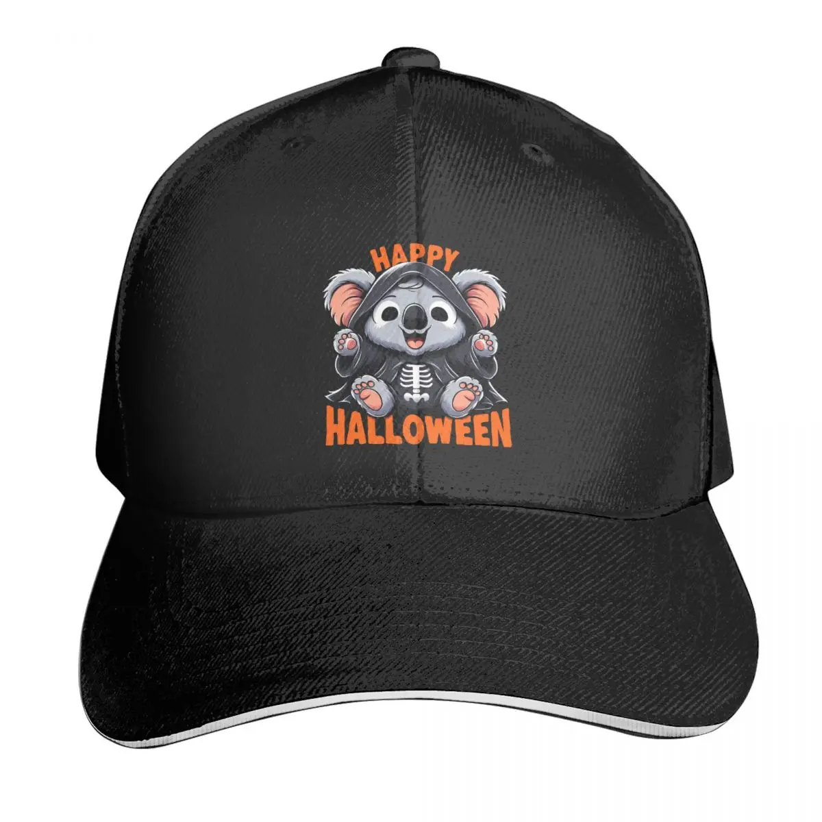 Koala Halloween Skeleton. Grim Reaper Casquette, Polyester Cap Holiday Moisture Wicking For Out
Koala Halloween Skeleton. Grim Reaper Casquette, Polyester Cap Holiday Moisture Wicking For Out