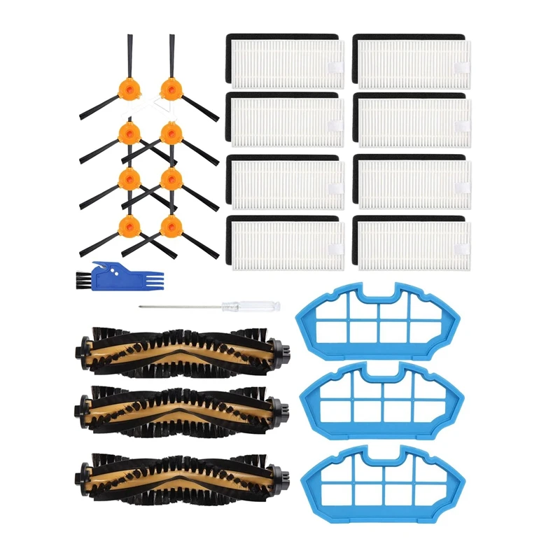 24 Pcs Replacement Parts For Ecovacs Deebot N79 N79S DN622 500 N79W Yeedi K600 K700 Robotic Vacuum Cleaner
24 Pcs Replacement Parts For Ecovacs Deebot N79 N79S DN622 500 N79W Yeedi K600 K700 Robotic Vacuum Cleaner