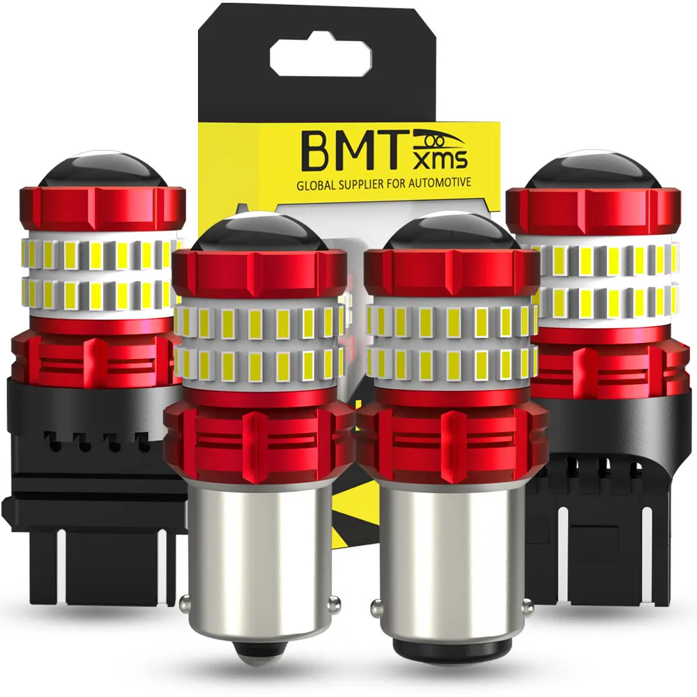 

BMTxms 2x Led Canbus 3157 7443 1157 BAY15D Car Reserve Lamps 1156 P21W BA15S T25 T20 Signal Lamp Auto Motorcycle Brake Light