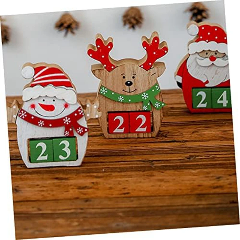 3Pcs Cube Christmas Countdown Calendar Block Desktop Snowman-Decor Decorate Desk Calendar
3Pcs Cube Christmas Countdown Calendar Block Desktop Snowman-Decor Decorate Desk Calendar
