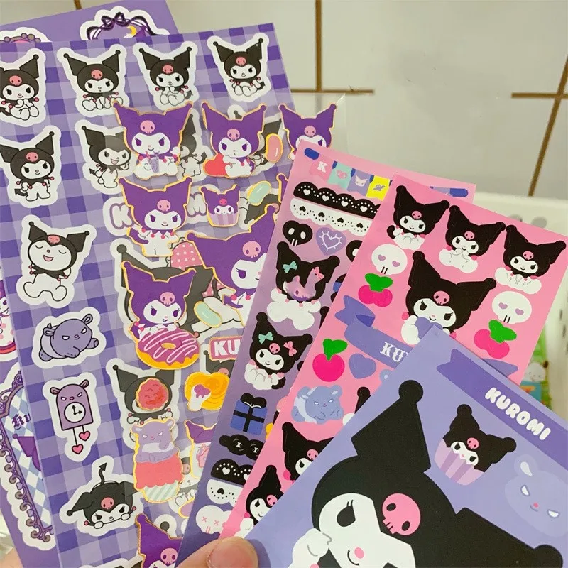 Hello Kitty Kawaii Sanrioed Kuromi My Meldoy Cartoon Combination Stickers Frosted Decorative Stickers Hand Account Guka Sticker
Hello Kitty Kawaii Sanrioed Kuromi My Meldoy Cartoon Combination Stickers Frosted Decorative Stickers Hand Account Guka Sticker