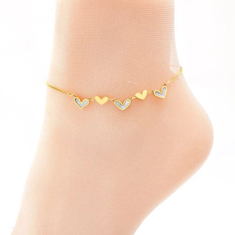 Love Pearl Stainless Steel Fashion Jewelry Luxury Women Anklet Tassel Versatile Bridage Party Ornament
Love Pearl Stainless Steel Fashion Jewelry Luxury Women Anklet Tassel Versatile Bridage Party Ornament