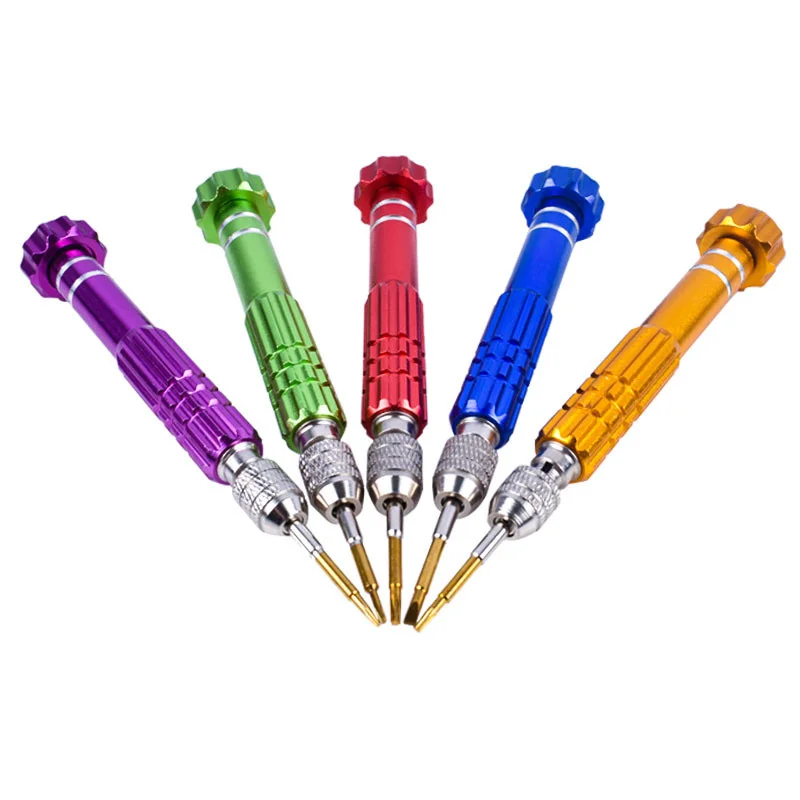 Multifunctional Mini Screw Driver Precision 5-in-1 S2 Steel Magnetic Screwdriver for Eyeglass Sunglasses Electronics Repairing
Multifunctional Mini Screw Driver Precision 5-in-1 S2 Steel Magnetic Screwdriver for Eyeglass Sunglasses Electronics Repairing