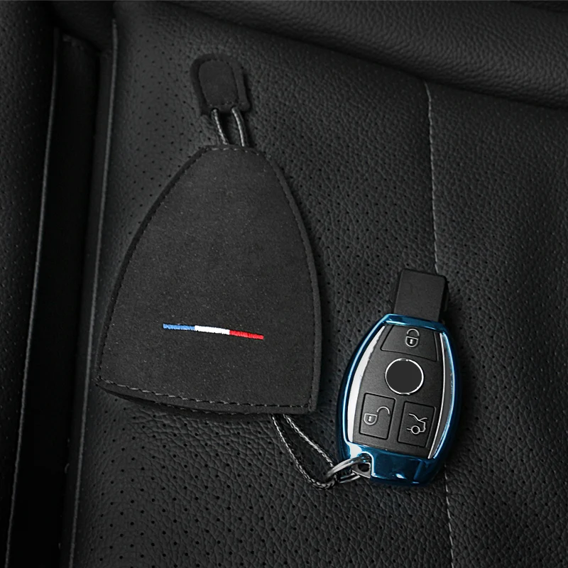 High Quality Leather Car Key Case Suede Universal Auto Key Wallet Cover for BMW Key Case for Benz Key Case Regardless of Model
High Quality Leather Car Key Case Suede Universal Auto Key Wallet Cover for BMW Key Case for Benz Key Case Regardless of Model