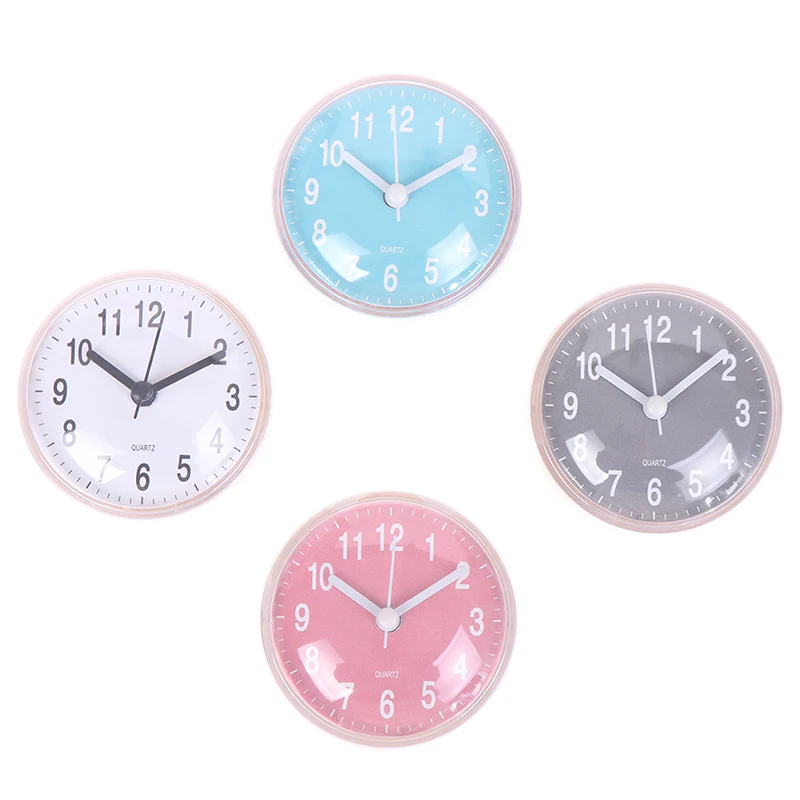Mini Sucker Wall Clock Bathroom Anti-Fog Waterproof Kitchen Toilet Small Quartz Table Clock Round Waterproof Shower Clock
Mini Sucker Wall Clock Bathroom Anti-Fog Waterproof Kitchen Toilet Small Quartz Table Clock Round Waterproof Shower Clock