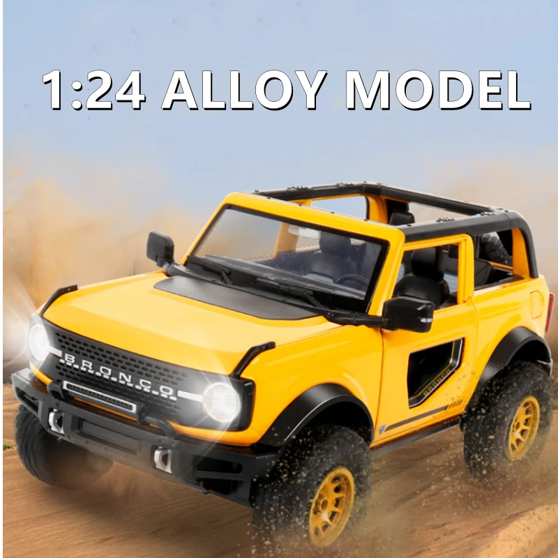 1:30 Ford Bronco Lima Alloy Car Model Diecast Metal Off-road Vehicles Car Model Simulation Sound Light Collection Kids Toys Gift
1:30 Ford Bronco Lima Alloy Car Model Diecast Metal Off-road Vehicles Car Model Simulation Sound Light Collection Kids Toys Gift