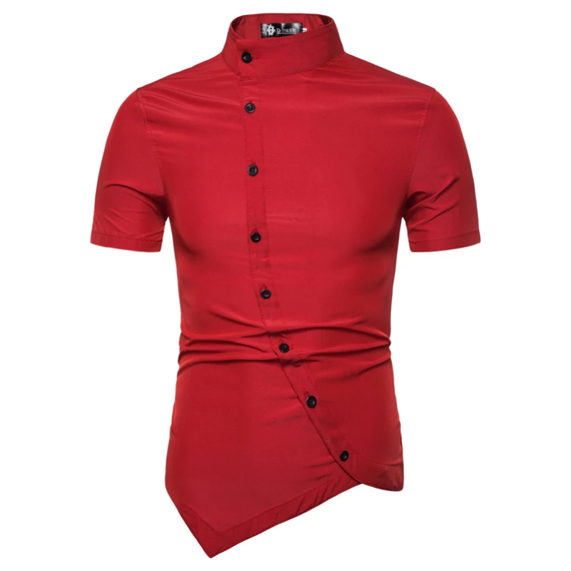2022 New Autumn Men's Personality Short Sleeve Dovetail Shirt Hawaiian Button Clothes Korean Fashion T-Shirt Lightweight
2022 New Autumn Men's Personality Short Sleeve Dovetail Shirt Hawaiian Button Clothes Korean Fashion T-Shirt Lightweight