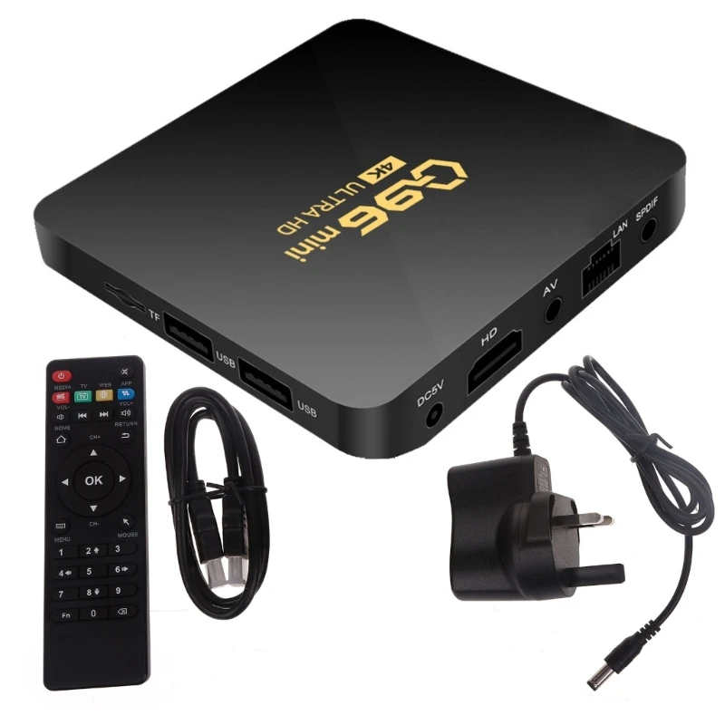 Q96 Mini Box HD4K Quad Amlogic S905L CPU&Quad GPU 8G Memory Drop Shipping
Q96 Mini Box HD4K Quad Amlogic S905L CPU&Quad GPU 8G Memory Drop Shipping