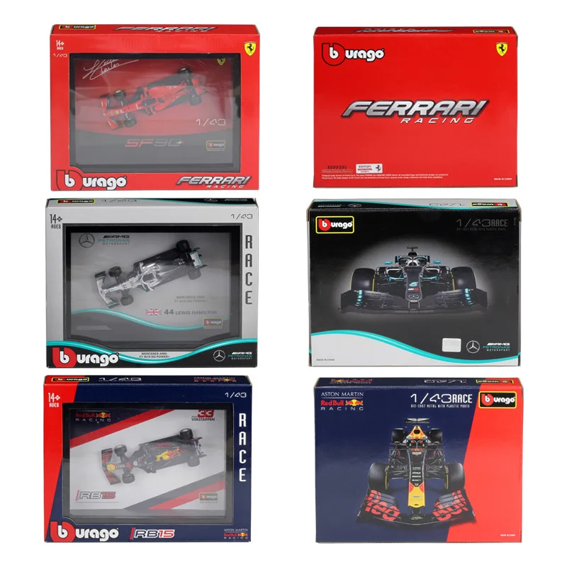 

Bburago 1:43 Ferrari F1 Formula Car 2019 F1 SF90-16 Leclerc Formula One Simulation Alloy Car Model Collect Gifts Toy B458