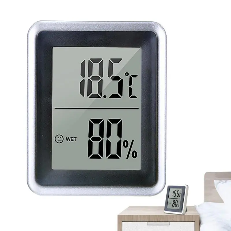 Цифровой гигрометр-термометр, мини-измеритель влажности с ЖК-дисплеем
Цифровой гигрометр-термометр, мини-измеритель влажности с ЖК-дисплеем
