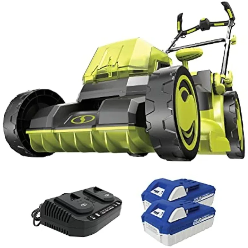 24V-X2-16LM 48-Volt IONMAX Cordless Brushless Lawn Mower Kit, W/ 4.0-Ah Battery + Dual
24V-X2-16LM 48-Volt IONMAX Cordless Brushless Lawn Mower Kit, W/ 4.0-Ah Battery + Dual