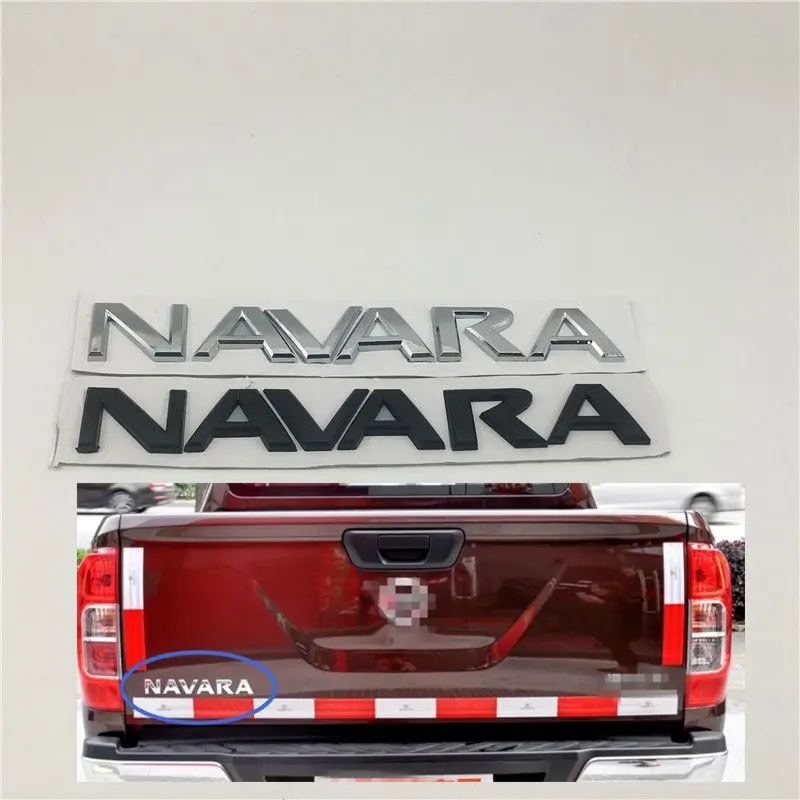 For Nissan Frontier Navara D40 Logo Emblems Rear Tail Back Letters Nameplate Car Stickers 2005-On
For Nissan Frontier Navara D40 Logo Emblems Rear Tail Back Letters Nameplate Car Stickers 2005-On
