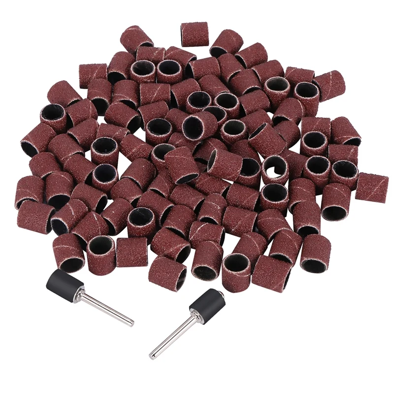 100 Pcs 3/8 Inch 80 Grit Polished Sandpaper Circle With 2 Mandrels For Polishing Tool
100 Pcs 3/8 Inch 80 Grit Polished Sandpaper Circle With 2 Mandrels For Polishing Tool