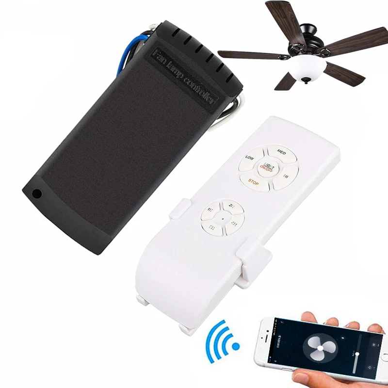 Tuya WIFI Smart Ceiling Fan Controller Fan Speed Switch Smart Life APP Remote Timing Voice Control Works With Alexa Google Home
Tuya WIFI Smart Ceiling Fan Controller Fan Speed Switch Smart Life APP Remote Timing Voice Control Works With Alexa Google Home