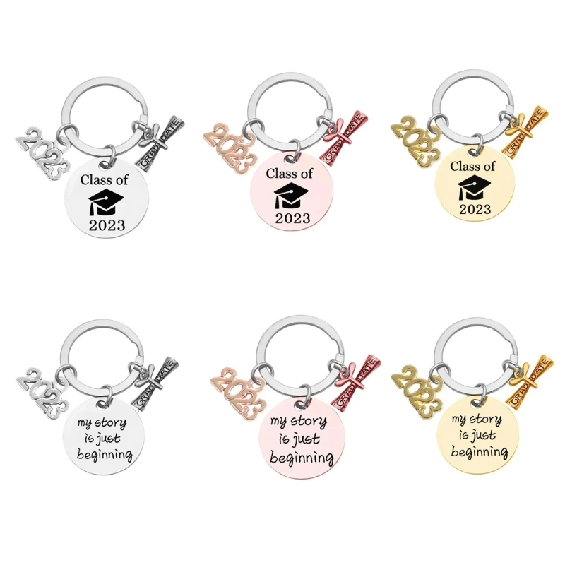 Keychain Pendant European America Graduation Season Gift Stainless Steel Jewelry 
Keychain Pendant European America Graduation Season Gift Stainless Steel Jewelry