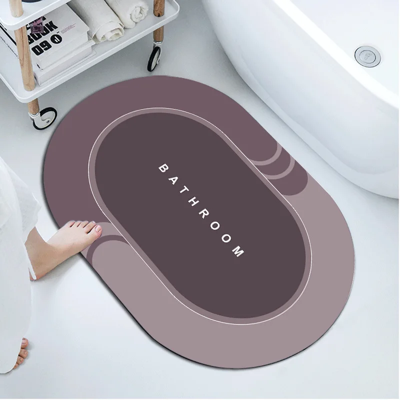 Super Absorbent Soft Diatom Bathroom Floor Mat Non-slip Mat Bathroom Door Carpet Easy To Clean Household Oil-proof Kitchen Mat
Super Absorbent Soft Diatom Bathroom Floor Mat Non-slip Mat Bathroom Door Carpet Easy To Clean Household Oil-proof Kitchen Mat