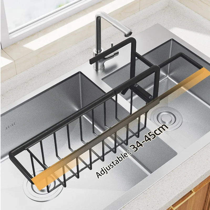 Telescopic Drain Rack Storage Sink Organizer Rack Kitchen Soap Sponge Brush Holder Shelf Sink Storage Basket Home Accessories
Telescopic Drain Rack Storage Sink Organizer Rack Kitchen Soap Sponge Brush Holder Shelf Sink Storage Basket Home Accessories