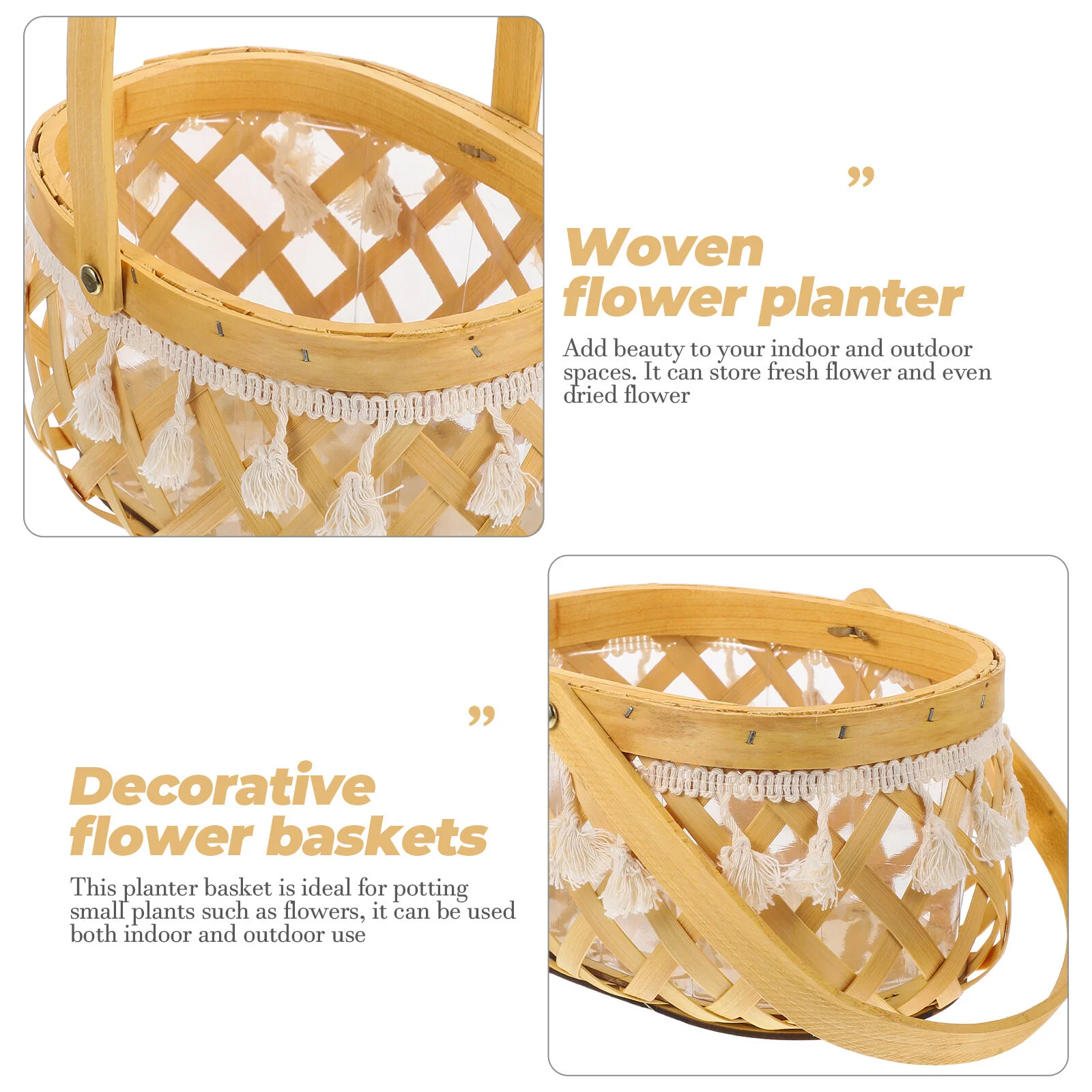 Flower Basket Wedding Decorations For Ceremony Storage Arrangement Supply Oval Wood Woven Handle Decorative Holder Holding
Flower Basket Wedding Decorations For Ceremony Storage Arrangement Supply Oval Wood Woven Handle Decorative Holder Holding