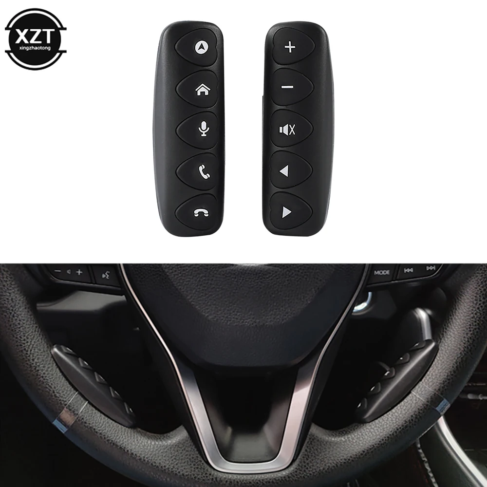 10 Keys Wireless Car Steering Wheel Control Button for Car Radio DVD GPS Multimedia Navigation Head Unit Remote Control Button
10 Keys Wireless Car Steering Wheel Control Button for Car Radio DVD GPS Multimedia Navigation Head Unit Remote Control Button