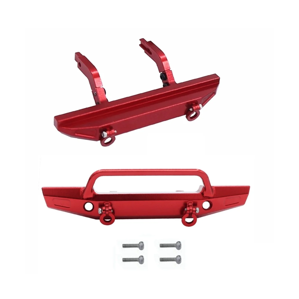 Metal Front and Rear Bumper 9734 for Traxxas TRX4M TRX-4M 1/18 RC Crawler Car Upgrade Parts OP Accessories,Red
Metal Front and Rear Bumper 9734 for Traxxas TRX4M TRX-4M 1/18 RC Crawler Car Upgrade Parts OP Accessories,Red