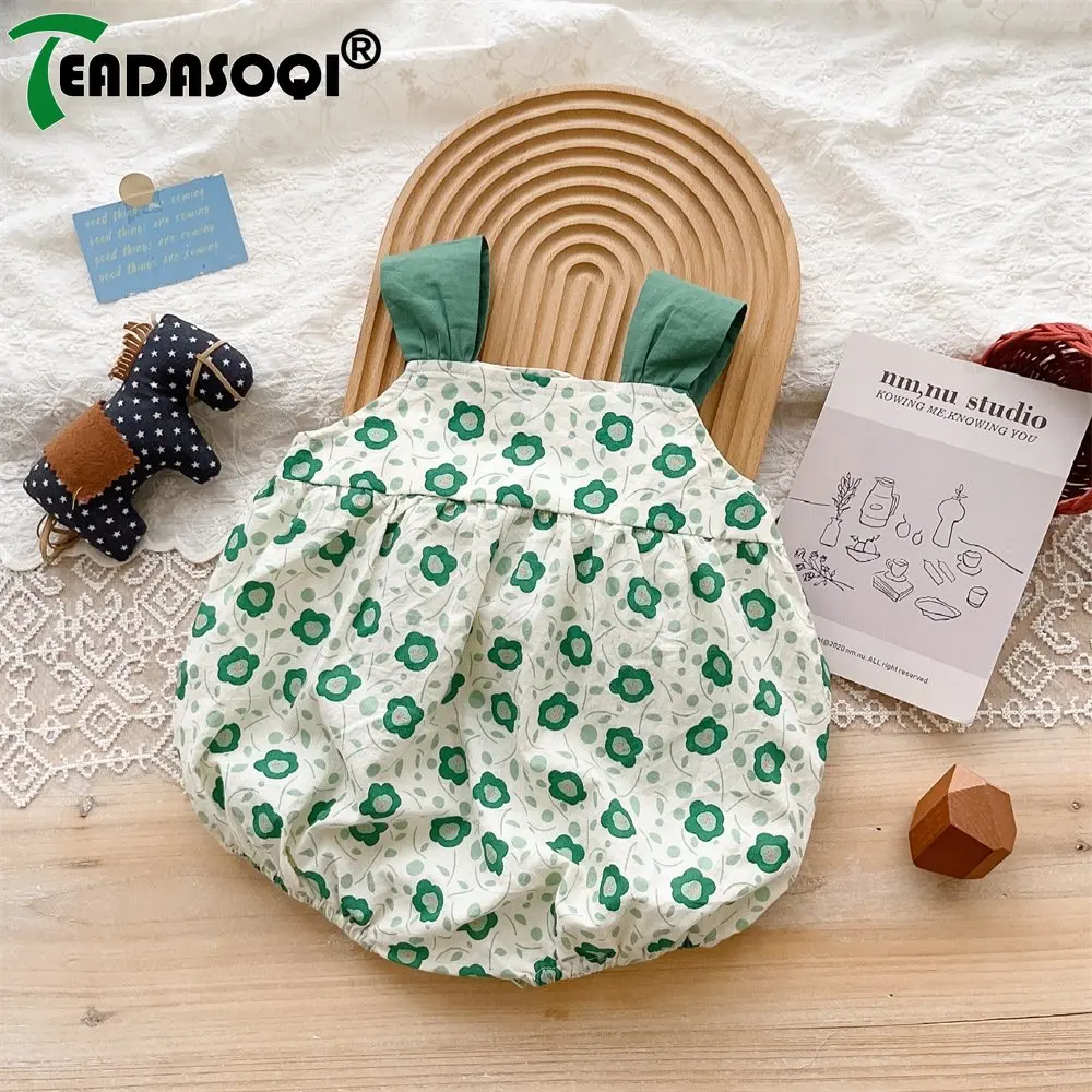 Bodysuits for Infant Toddler Step Into Summer with Our Newborn Kids Baby Girls 3D Floral Sling Outdoor Clothes - Soft Cotton 
Bodysuits for Infant Toddler Step Into Summer with Our Newborn Kids Baby Girls 3D Floral Sling Outdoor Clothes - Soft Cotton