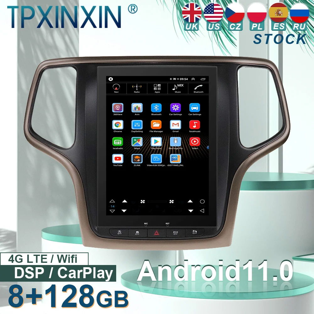 Android Car Radio For Jeep Grand Cherokee 2014 2015 2016 GPS Navigation Multimedia Stereo Head Unit Audio Video Player Carplay 
Android Car Radio For Jeep Grand Cherokee 2014 2015 2016 GPS Navigation Multimedia Stereo Head Unit Audio Video Player Carplay