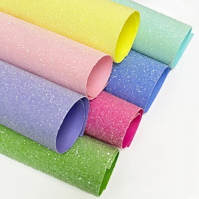 2021 Neon Chunky Glitter Faux Leather Fabric Sheet With Twill for Making Shoe/Bag/Hair Bow/DIY Accessories
2021 Neon Chunky Glitter Faux Leather Fabric Sheet With Twill for Making Shoe/Bag/Hair Bow/DIY Accessories