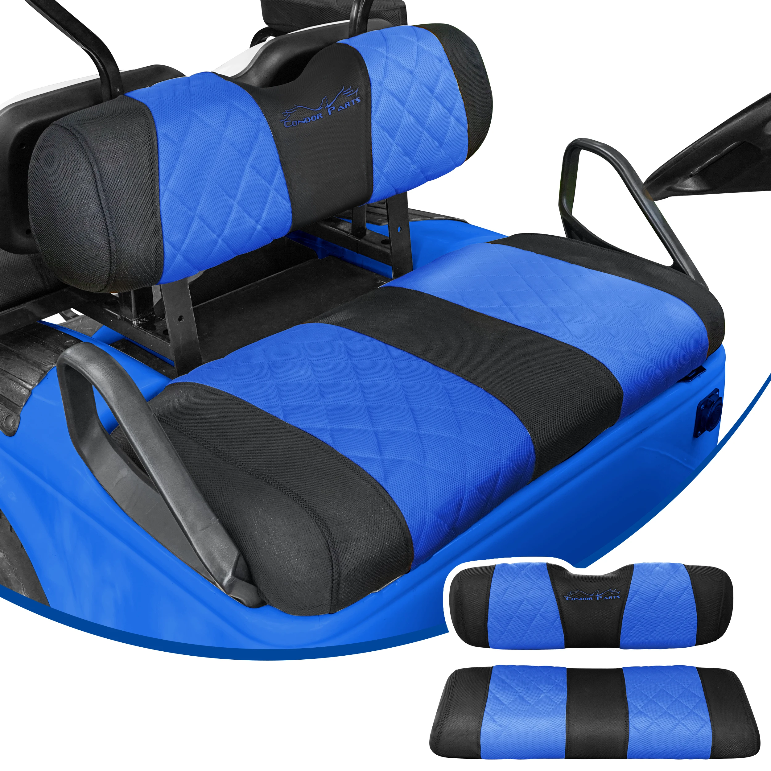 Brand New Golf Cart Seat Covers Fit To EZGO TXT And RXV Golf Carts,Breathable Washable Polyester Mesh Cloth.Renew Golf Cart.
Brand New Golf Cart Seat Covers Fit To EZGO TXT And RXV Golf Carts,Breathable Washable Polyester Mesh Cloth.Renew Golf Cart.