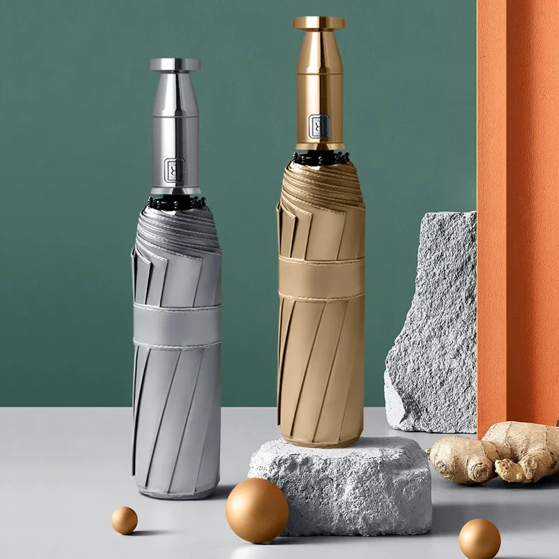 Three Fold Umbrella Titanium Gold Titanium Silver Series Automatic Increase Umbrella Surface Sunshine and Rain Umbrella
Three Fold Umbrella Titanium Gold Titanium Silver Series Automatic Increase Umbrella Surface Sunshine and Rain Umbrella