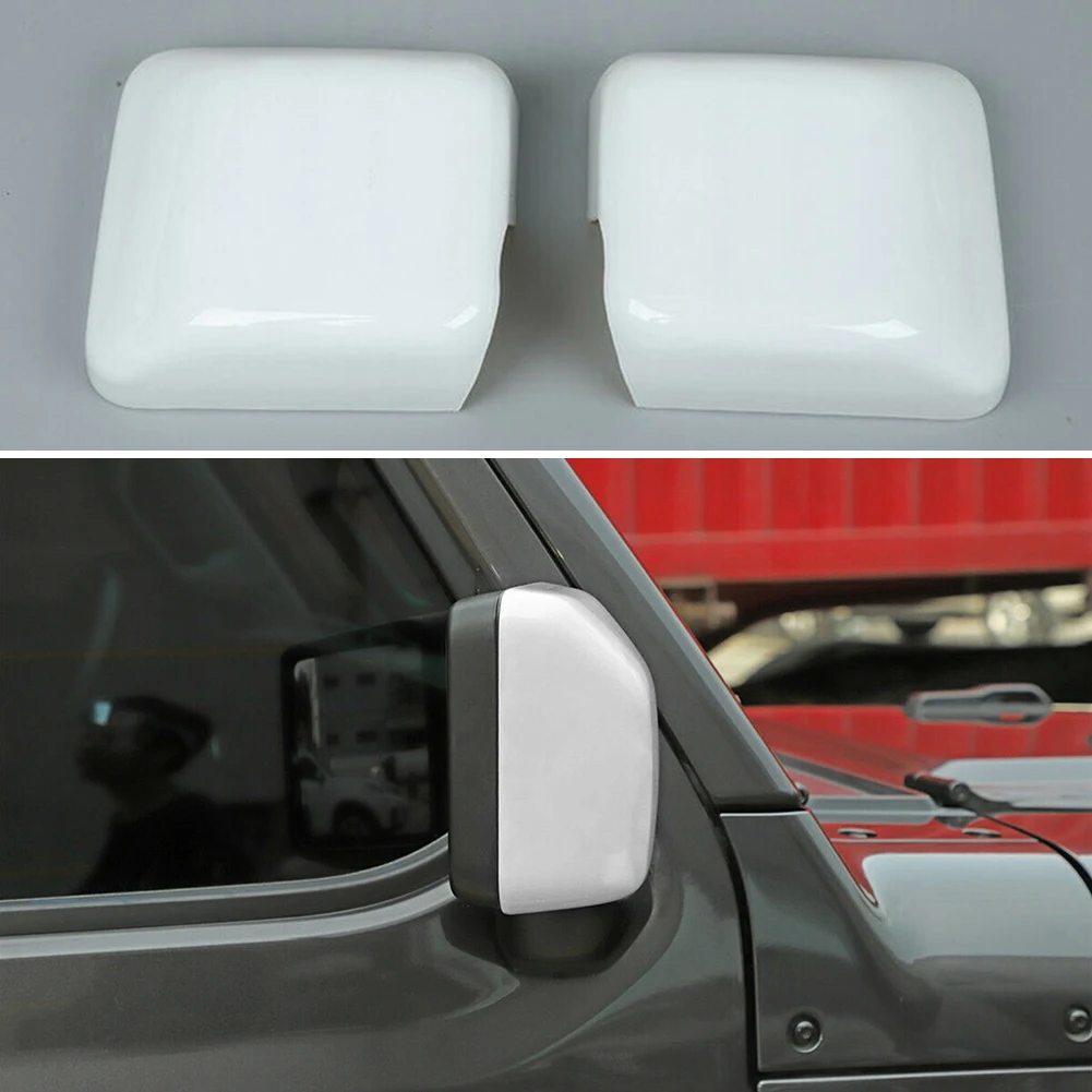 White ABS Side Rearview Mirror Cover For Jeep Wrangler JL JT Gladiator 2018-2022 Side Wing Mirror Covers Car Accessories
White ABS Side Rearview Mirror Cover For Jeep Wrangler JL JT Gladiator 2018-2022 Side Wing Mirror Covers Car Accessories