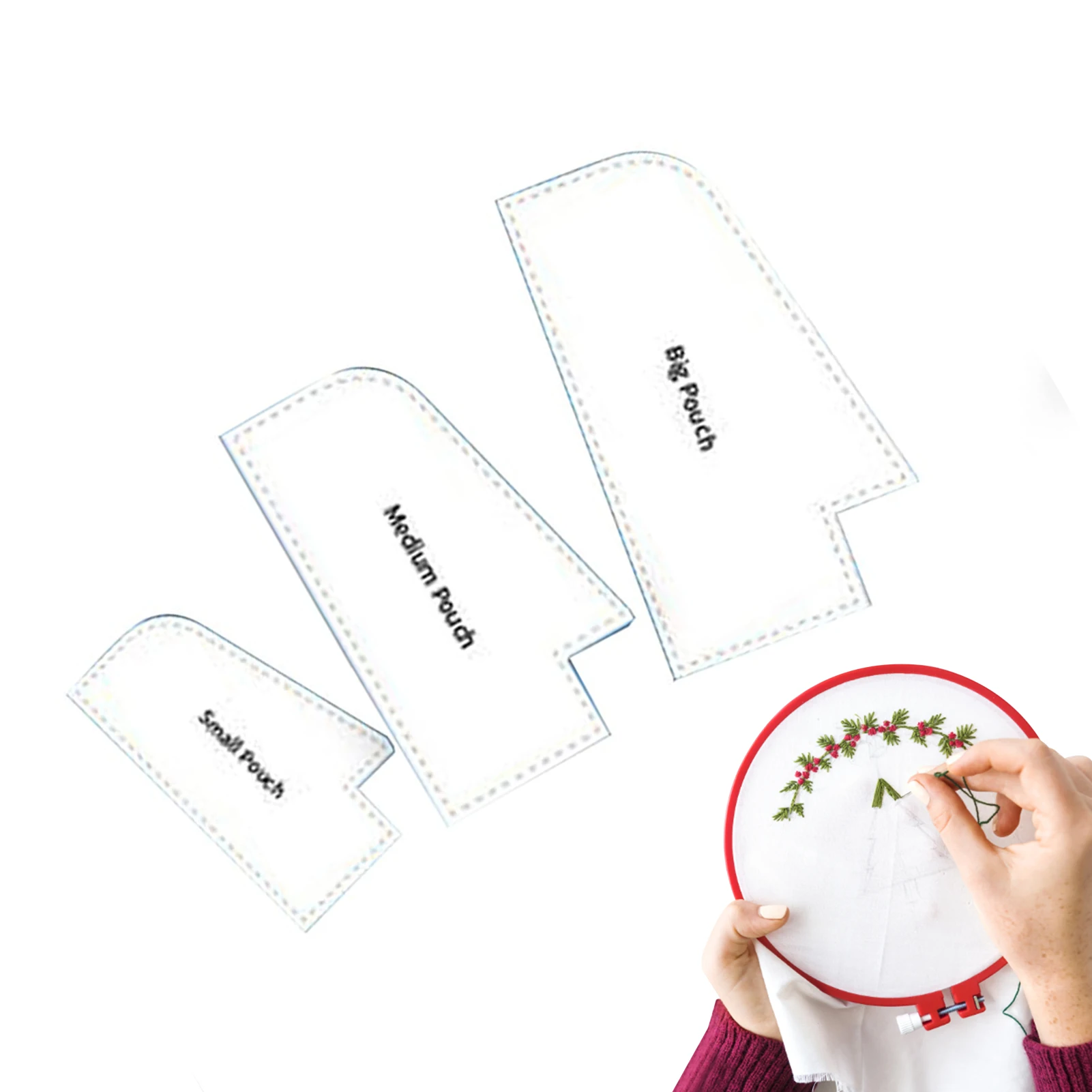 Bag Pattern Template Sewing Pattern Template Cute Bag Pattern Template Set For DIY Quilting Sewing Crafts Embroidery
Bag Pattern Template Sewing Pattern Template Cute Bag Pattern Template Set For DIY Quilting Sewing Crafts Embroidery